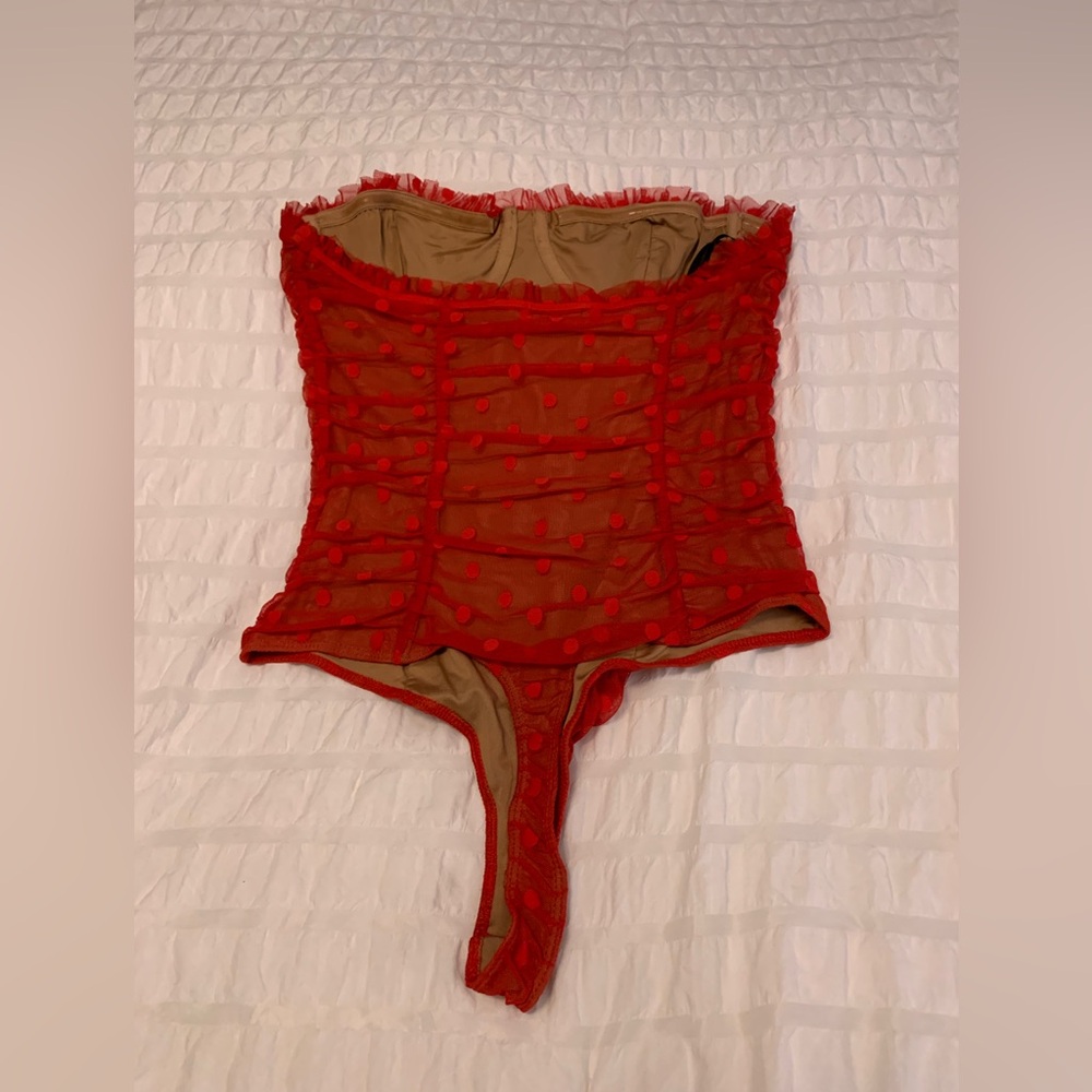 Majorelle Red Lingerie - Size Medium